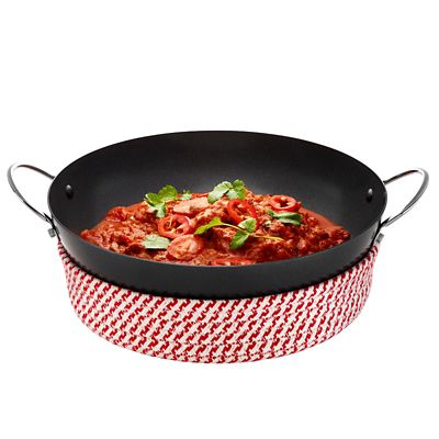 Prue’s World 25cm Karahi Cooking Dish with Serving Basket image(6)