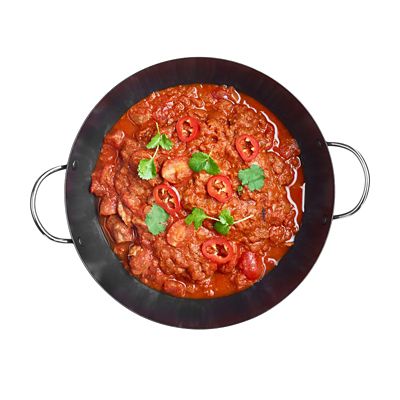 Prue’s World 25cm Karahi Cooking Dish with Serving Basket image(9)