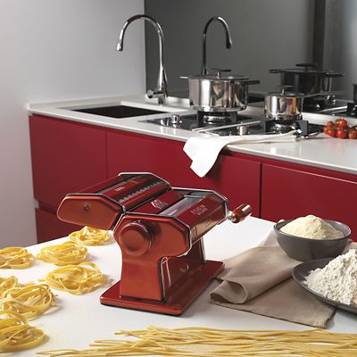 Marcato Atlas 150mm Pasta Maker Machine Red image(2)