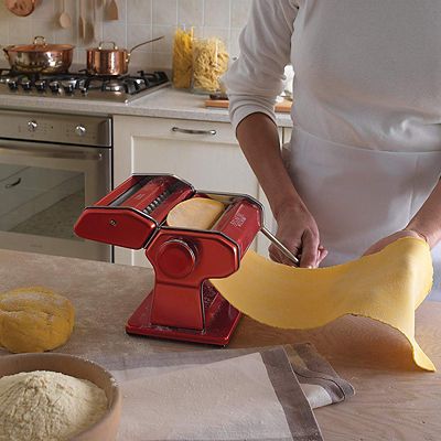 Marcato Atlas 150mm Pasta Maker Machine Red image(5)