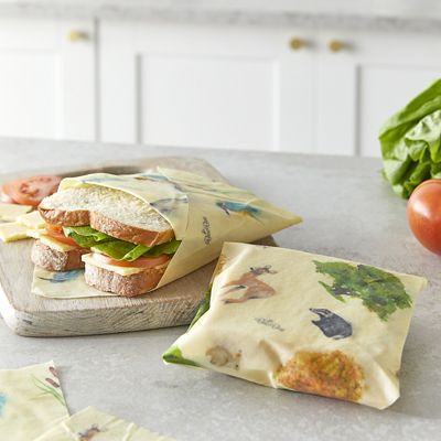 Lakeland BeeBee & Leaf Reusable Beeswax Food Wraps Riverbank – Mixed Pack of 3 image(5)