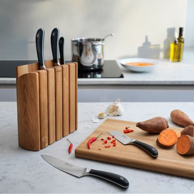 Robert Welch Signature 7-Piece Book Oak Knife Block Set image(4)