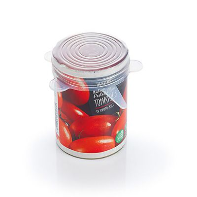 6 Kitchencraft Clear Stretchable Reusable Silicone Lids image(11)