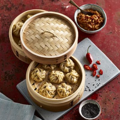 Prue’s World 2-Tier Bamboo Steamer image(2)