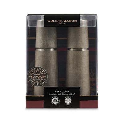 Cole & Mason Marlow Beech Wood Salt & Pepper Mill Set image(3)