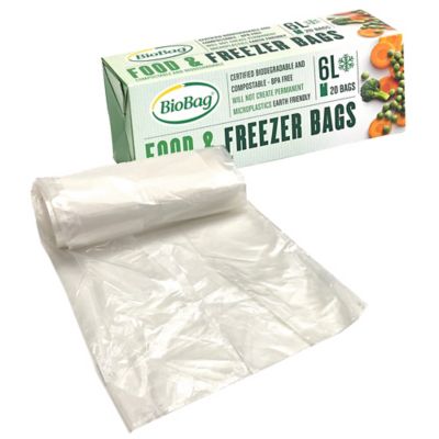 20 BioBag Eco Food & Freezer Bags 6L image(4)