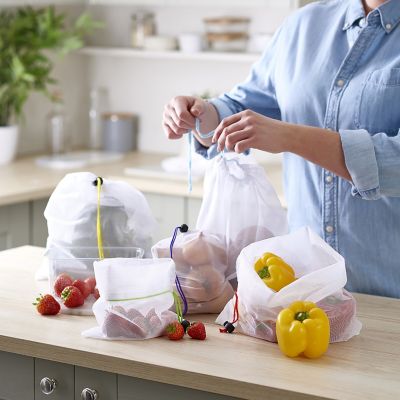 5 Lakeland Reusable Net Fruit and Vegetable Bags image(2)