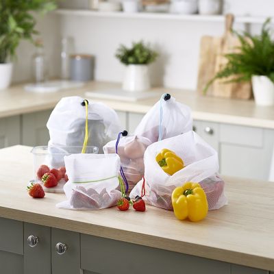 5 Lakeland Reusable Net Fruit and Vegetable Bags image(3)