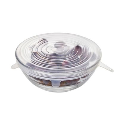 6 Lakeland Clear Reusable Silicone Stretch Lids image(7)