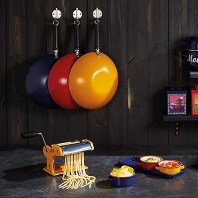 World of Flavours Pasta Machine Blue Stainless Steel image(4)