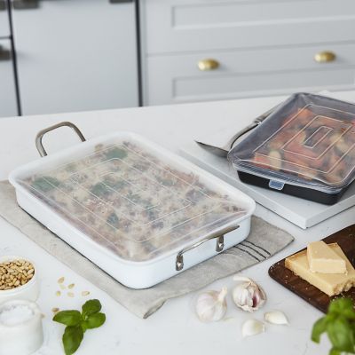 2 Lakeland Silicone Stretch Lids – Rectangular image(3)