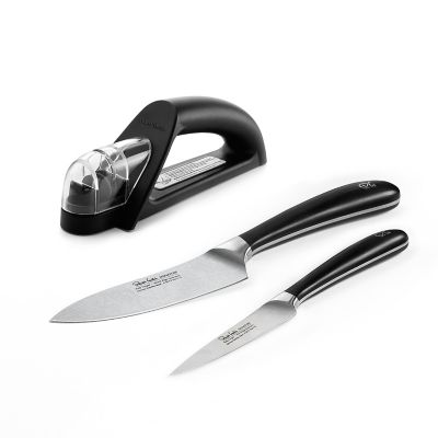 Robert Welch Signature Kitchen Knife Set with Hand-Held Sharpener image(1)