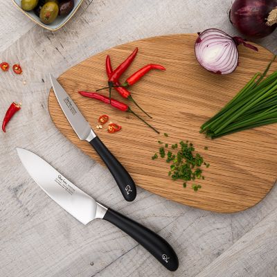 Robert Welch Signature Kitchen Knife Set with Hand-Held Sharpener image(2)