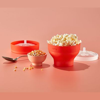 Lékué Mini Microwave Popcorn Maker  image(3)