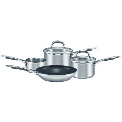 Meyer Select 4Piece Stainless Steel Pan Set Lakeland