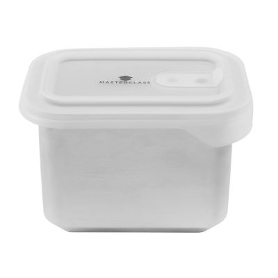 MasterClass Microwavable Stainless Steel Food Container 1L image(1)
