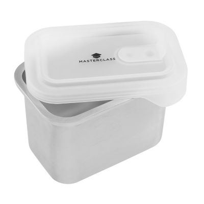 MasterClass Microwavable Stainless Steel Food Container 1L image(2)