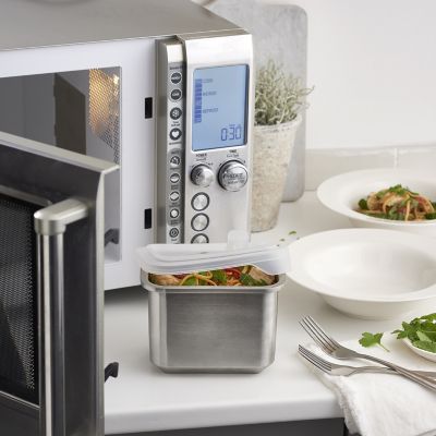 MasterClass Microwavable Stainless Steel Food Container 1L image(3)