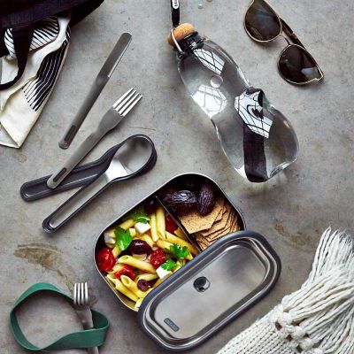 black+blum Stainless Steel 3-Piece Travel Cutlery Set image(5)