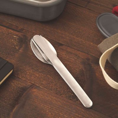 black+blum Stainless Steel 3-Piece Travel Cutlery Set image(9)
