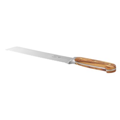 Forest and Forge 20cm Bread Knife with Spalted Beechwood Handle image(2)