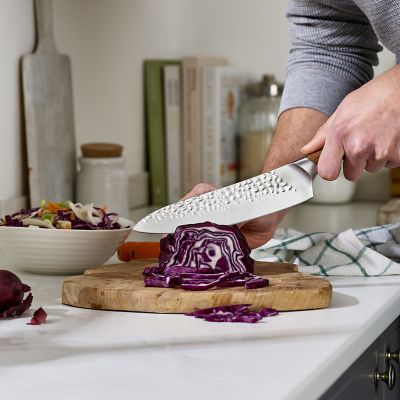 Lakeland Hammered Steel Chef’s Knife 20cm Blade image(2)