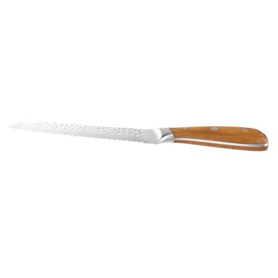 Lakeland Hammered Steel Bread Knife 20cm Blade image(3)