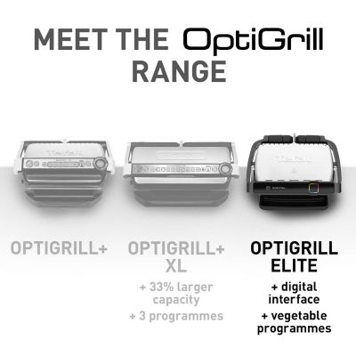Tefal OptiGrill Elite Intelligent Health Grill GC750D40 image(2)