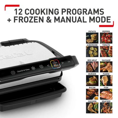 Tefal OptiGrill Elite Intelligent Health Grill GC750D40 image(4)