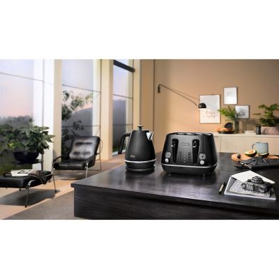 De’Longhi Distinta 1.7L Kettle Matt Black KBIN3001.BK image(5)