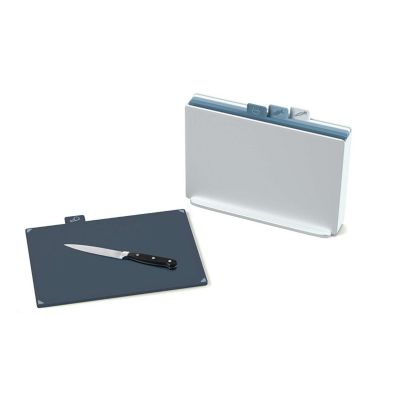 Joseph Joseph® Index™ 4-Piece Chopping Board Set Large – Sky Blue Edition image(4)