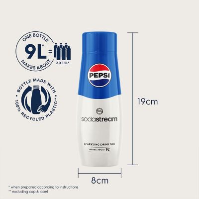 SodaStream Pepsi Sparkling Drink Mix 440ml image(6)