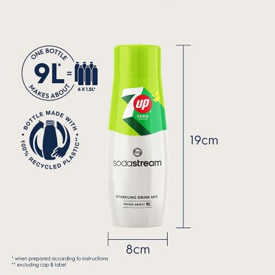 SodaStream 7Up Free Sparkling Drink Mix 440ml image(5)