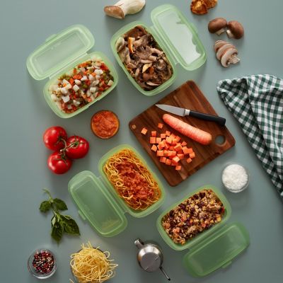 Lékué Silicone Food Storage Box 500ml image(6)