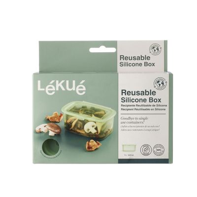 Lékué Silicone Food Storage Box 1 Litre image(8)