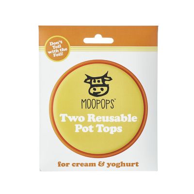 2 Moopops Silicone Yoghurt Pot Lids image(6)