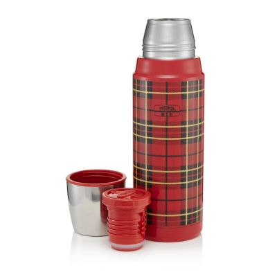 Thermos Red Check Insulated Flask 470ml image(2)