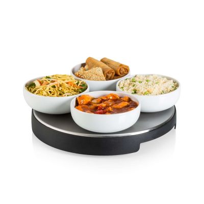 Swan Cordless Heated Lazy Susan 35cm x 6cm Lakeland