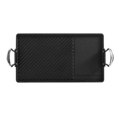 Samuel Groves Britannia Cast Iron Double Burner Griddle image(4)