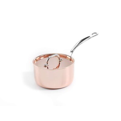 Samuel Groves 16cm Copper Induction Lidded Saucepan  image(1)