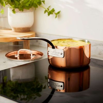Samuel Groves 16cm Copper Induction Lidded Saucepan  image(2)