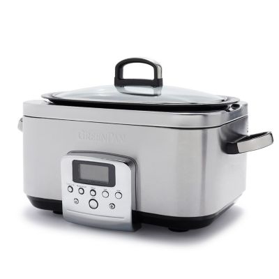 Crockpot Multi-Cooker, Programmable with Slow Cooker, Saute, Roaster & Food  Steamer, 5.6L