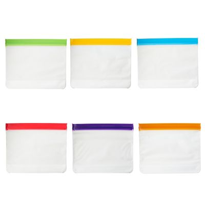 6 Lakeland Reusable Leakproof Food Bags image(2)