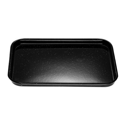 MasterClass Small Baking Tray, Scratch Resistant Vitreous Enamel and  Induction Safe 1 mm Thick Steel, 24 x 18 cm