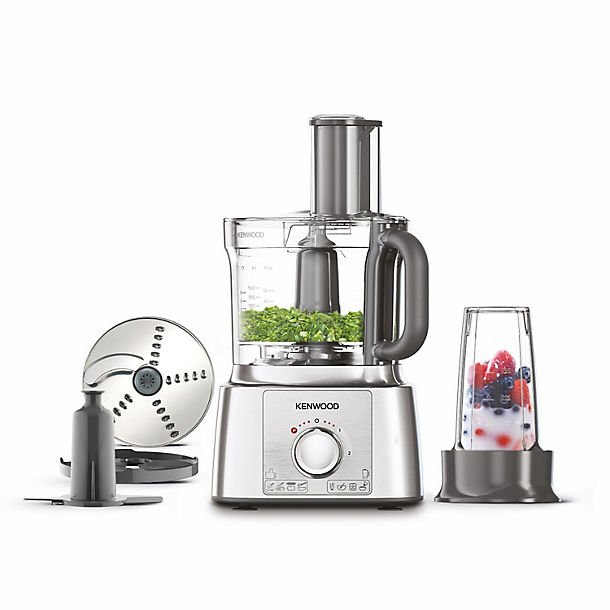 Kenwood 2-in-1 MultipPro Express Food Processor and Blender FDP65.180SI image(1)