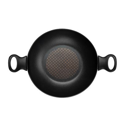 Prestige Nadiya Loves 4-in-1 Wok Set with Steamer and Glass Lid 26cm  image(3)