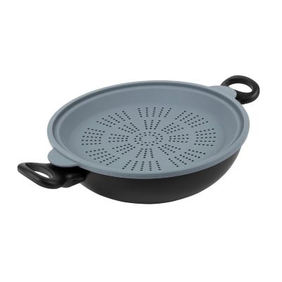 Prestige Nadiya Loves 4-in-1 Wok Set with Steamer and Glass Lid 26cm  image(8)