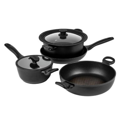 Prestige Nadiya Loves 4-Piece Nesting Pan Set | Lakeland