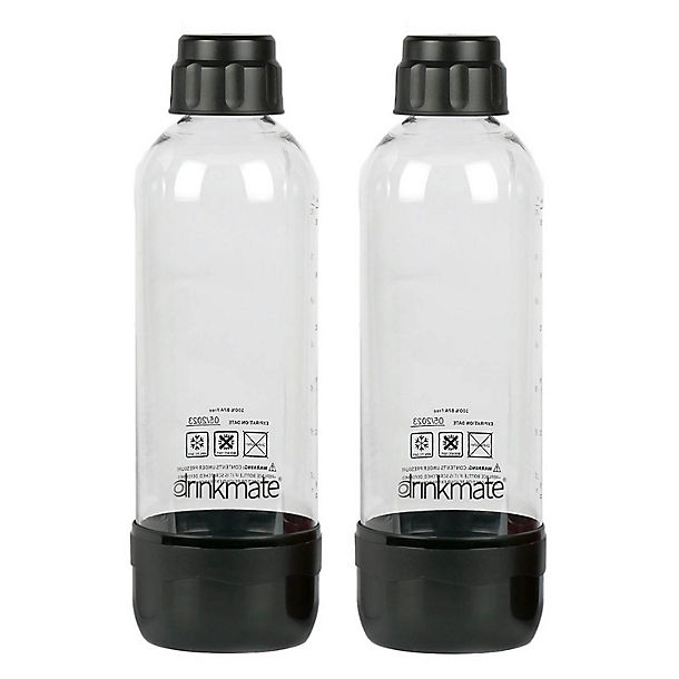 Drinkmate 2 x 1 Litre Plastic Carbonation Bottles image(1)
