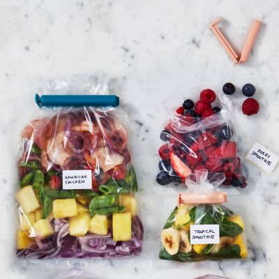 10 Mixed Food Storage and Bag Sealing Clips - Assorted Colours image(3)